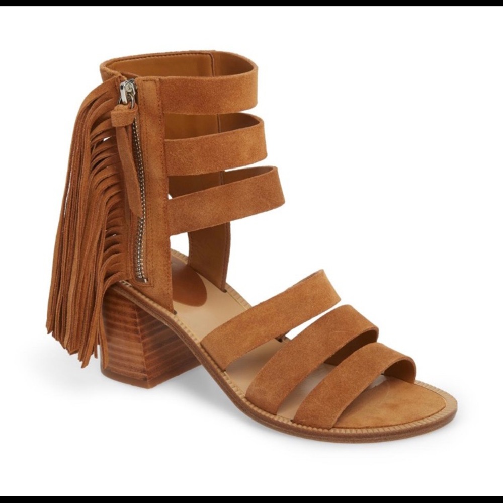 Marc Fisher Fringed Sandal